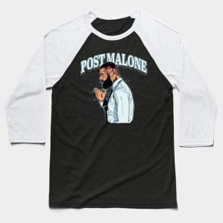 Post Malone Illustration Baseball T-Shirt